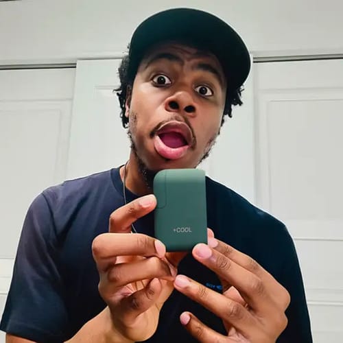 Customer photo review of HolyH₂O™ Cool+ Spray