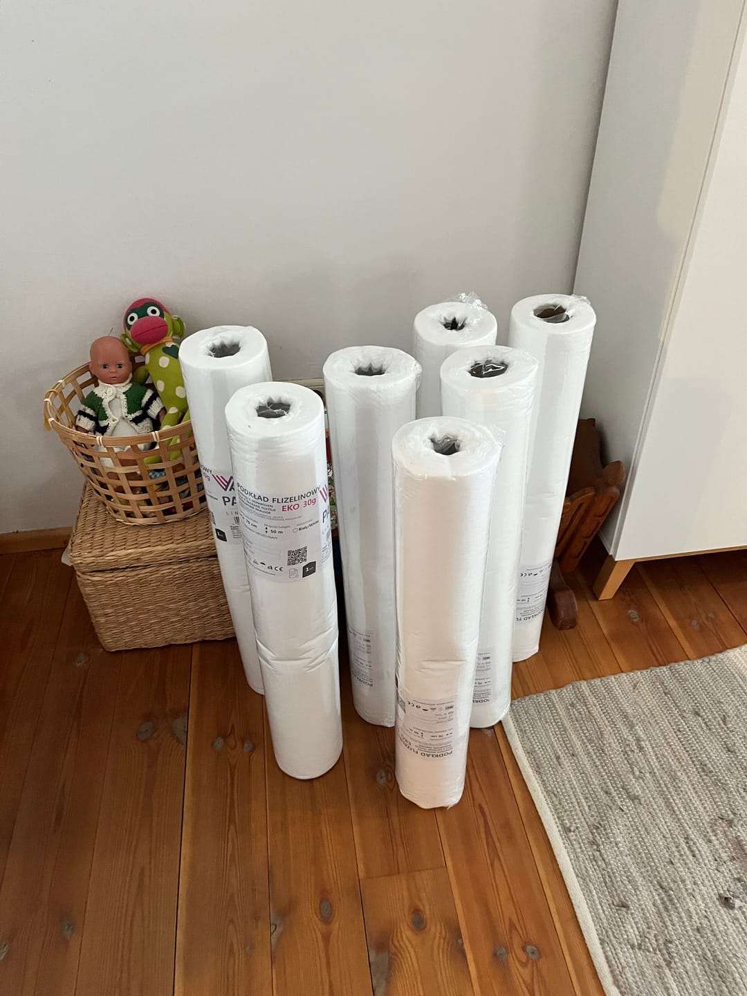 Customer photo review of Auflage aus Vlies  EKO 70cm-50m