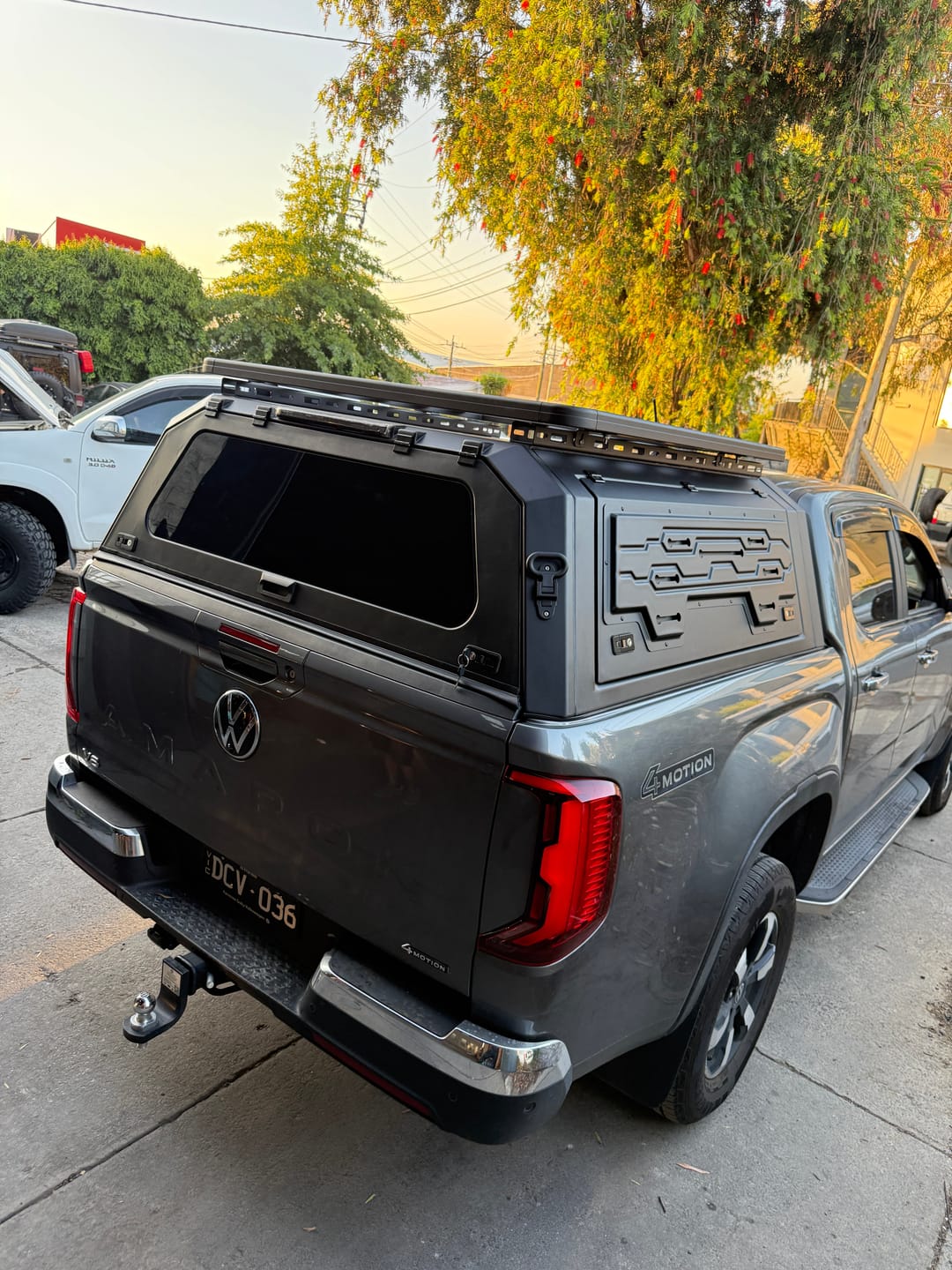 Customer photo review of Aluminum Tub Canopy For Volkswagen Amarok (2023+)