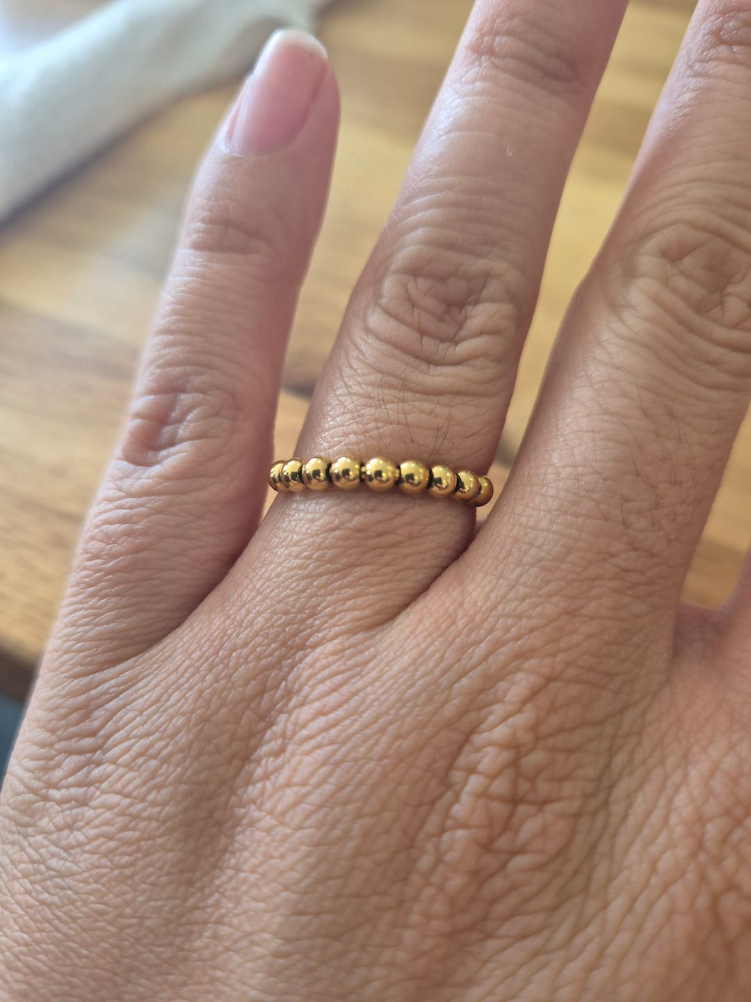 Customer photo review of Anillo Anti-Ansiedad