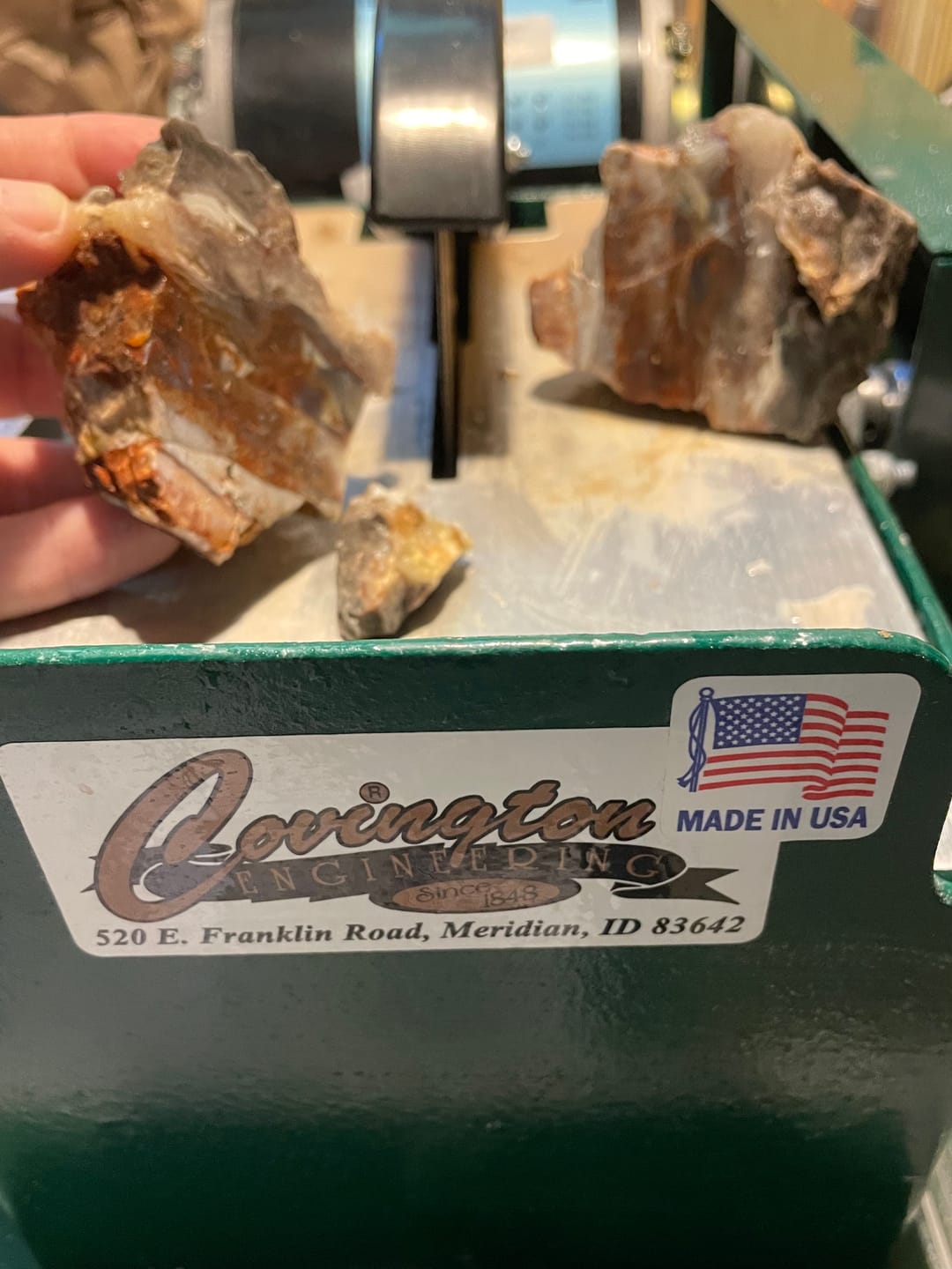 Customer photo review of Covington 6 Inch Trim Saw