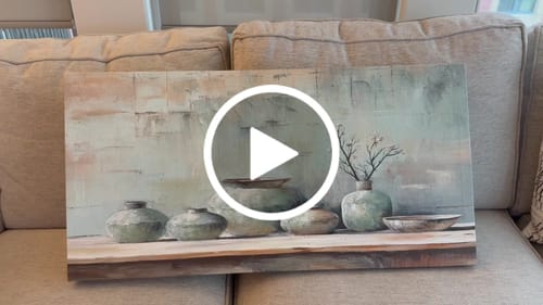 Customer review photo for Wabi-Sabi Wall Art #TX402