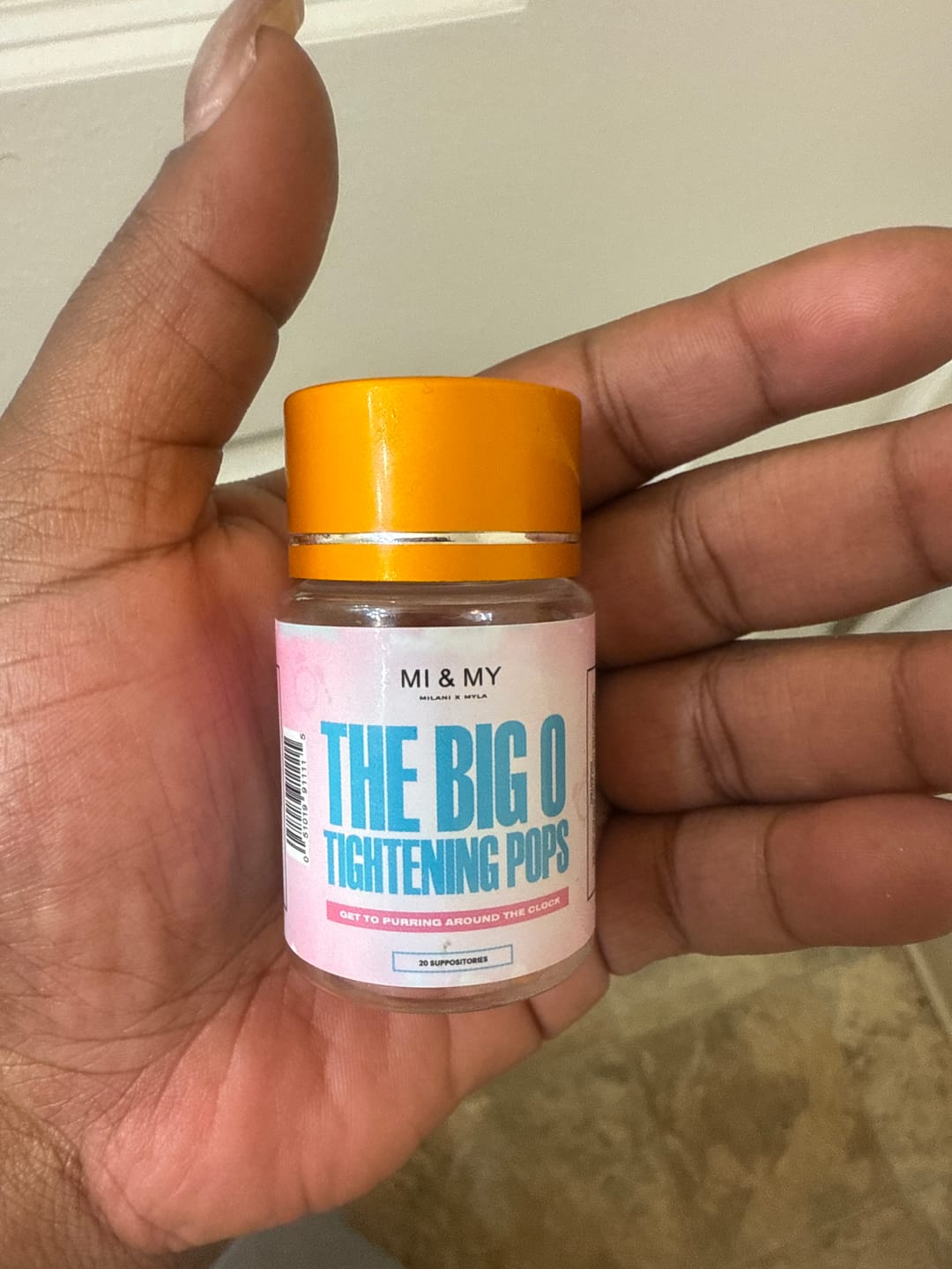 Customer photo review of Sweet Kitty Restore Pops
