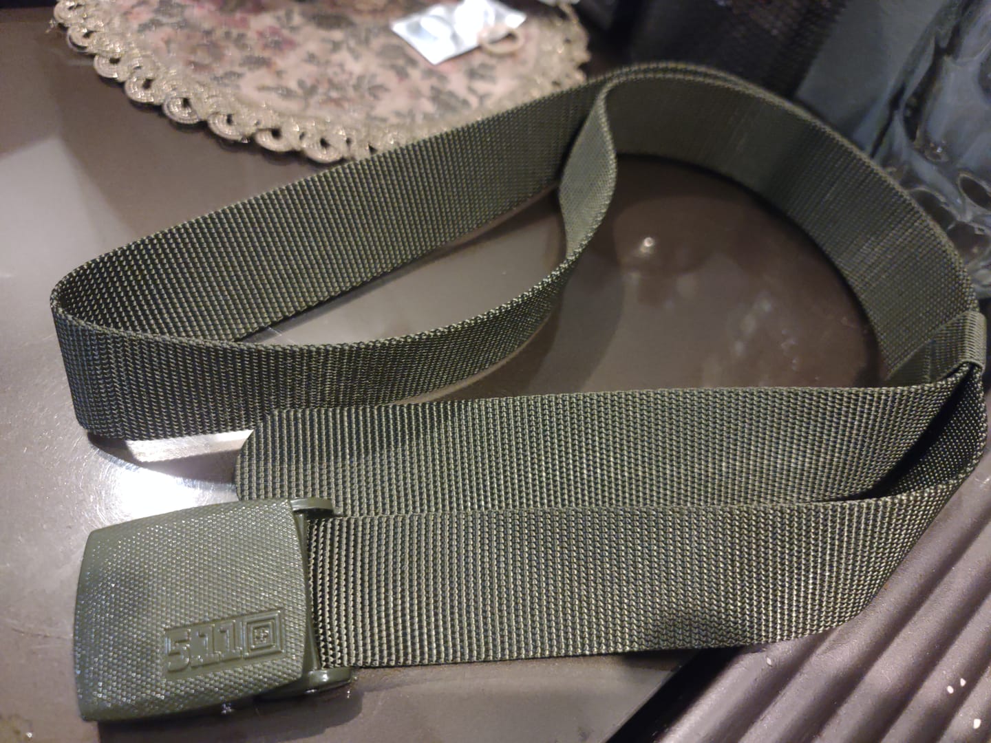Customer photo review of 5.11 Imported Belt - USA Lot