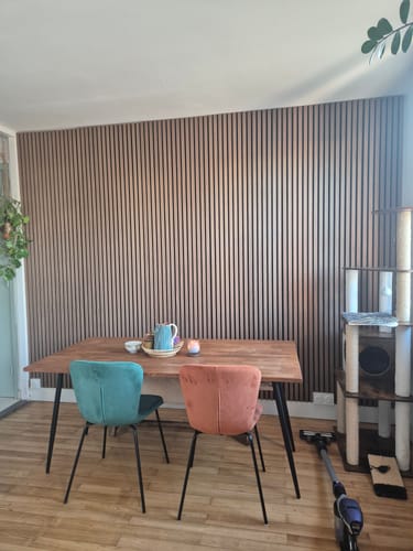 Customer photo review of Panneau acoustique en bois | Mocca | De première qualité