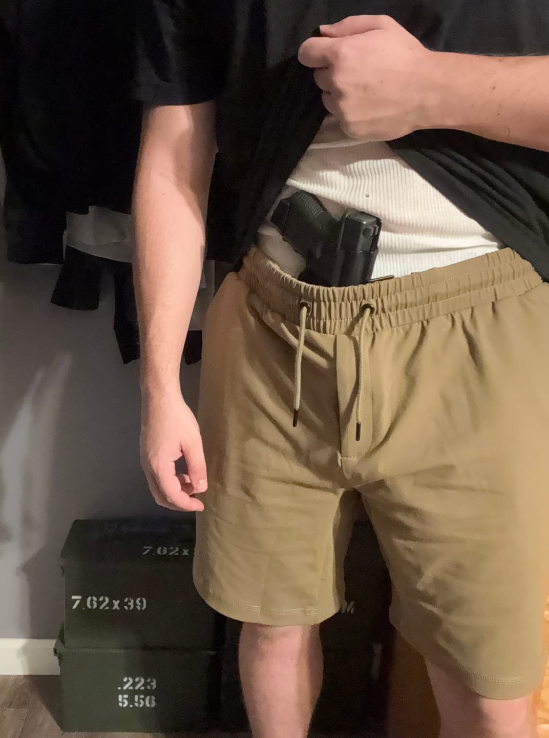Customer photo review of Carrier Shorts Mk.II - 7" Inseam