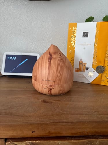 Customer photo review of Unity 2.0 - Geurwolkje® Aroma Diffuser - Full Light Wood - 400 ml
