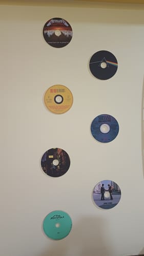 Customer photo review of MUSIC CD DECOR SET - SOFTCORE