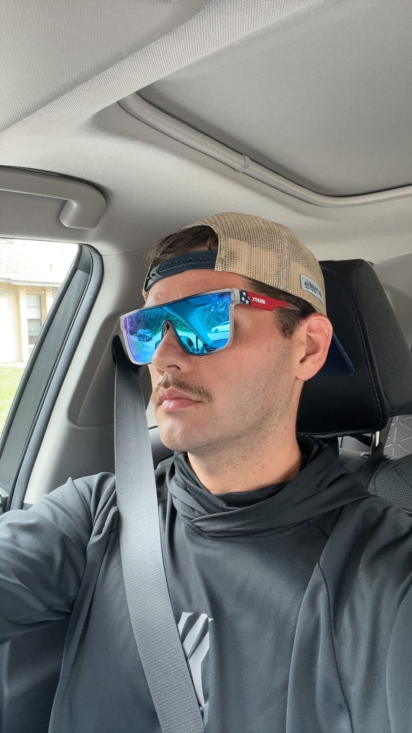 Customer photo review of 80Eighty® Polarized Murica Sunglasses