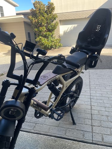 Customer photo review of Scrambler Wood Feature Panel