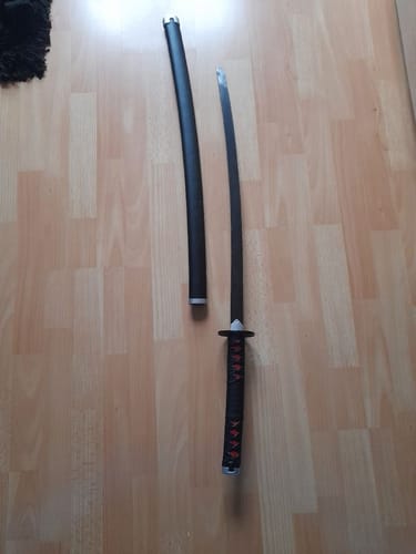 Customer photo review of Katana Demon Slayer - Tanjirō