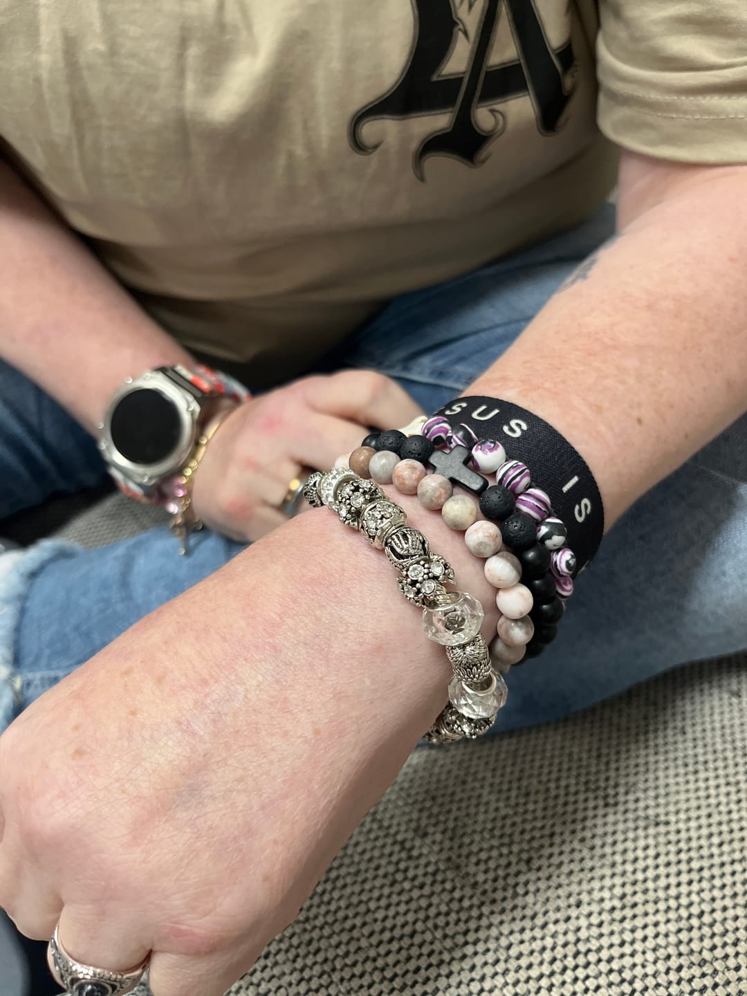 Customer photo review of Cloud Charm Armband-Set