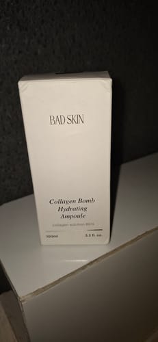 Customer photo review of Bad Skin™ Korean Collagen Bomb Hydrating Ampoule