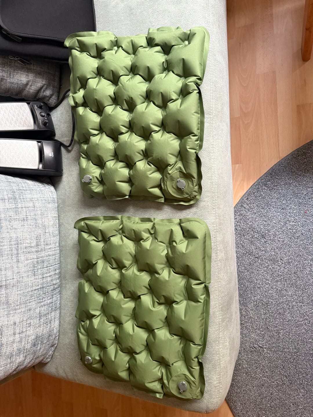 Customer photo review of Ultraleichtes & kompaktes Sitzkissen - perfekt für unterwegs