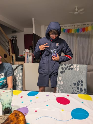 Customer photo review of Coque foot PARIS SG PSG COLLECTOR CHAMPIONS D'EUROPE CHAMPIONS LEAGUE 2025 - TEAMCOQUES