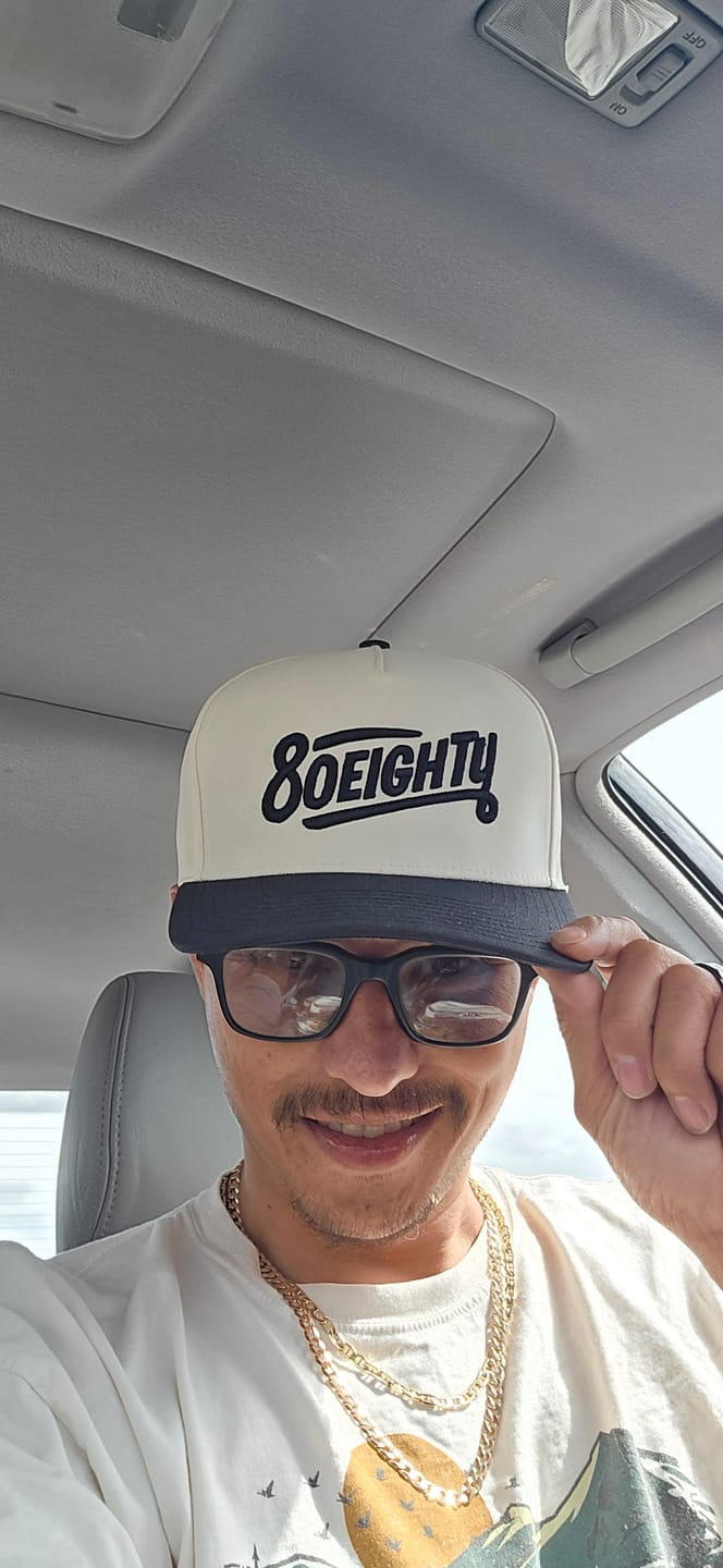 Customer photo review of 80Eighty® Throwback Hat