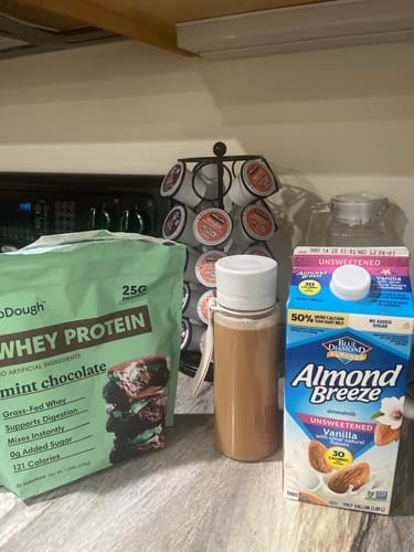 Customer photo review of Gourmet Whey Protein Powders