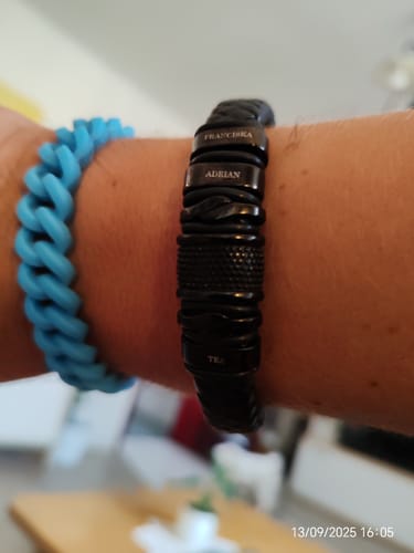 Customer photo review of Bracelet: Black