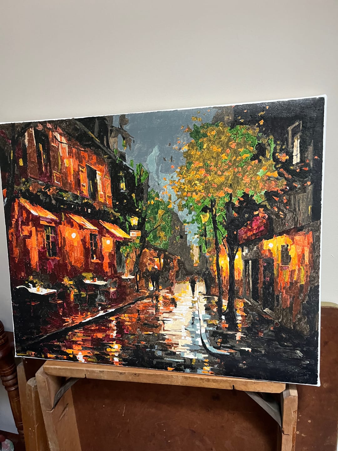Customer photo review of Parisian Rainy Cafe