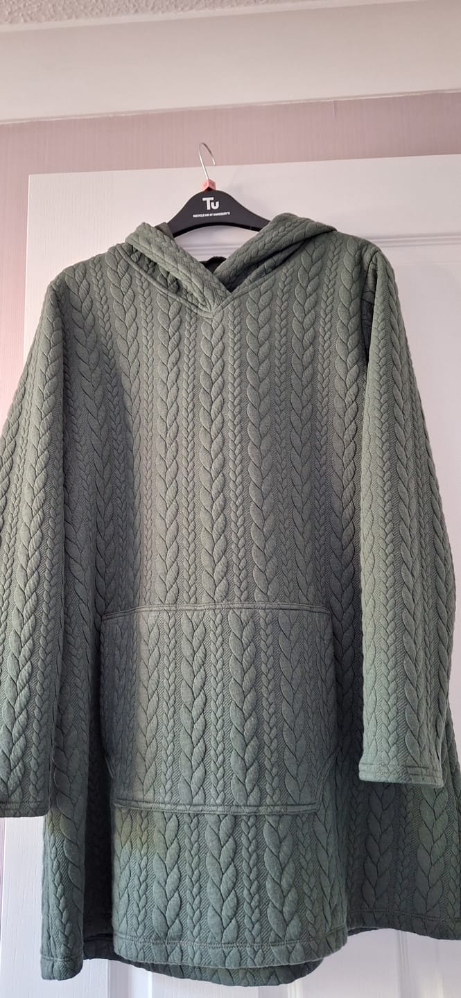 Customer photo review of Cable Knit Jersey Fabric
