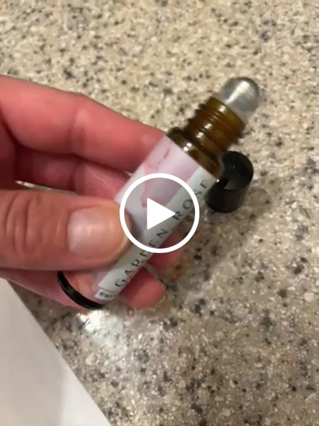 Customer video review of Perfume Roller - Garden Rose