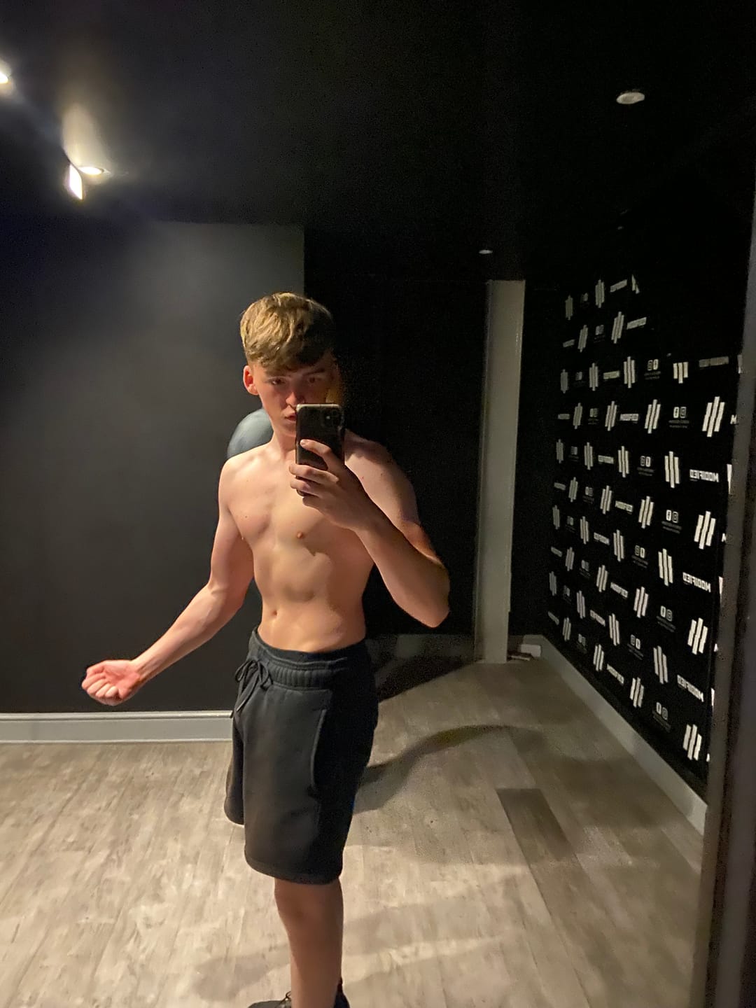 Customer photo review of 101 Bodybuilding Short Shorts