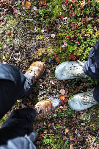 Customer photo review of Vaistoa Uoma 2 -paljasjalkavaelluskengät