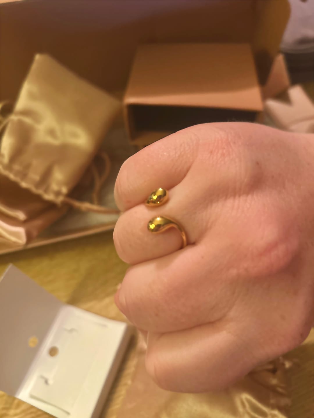 Customer photo review of Cascara Ring (Bundle)