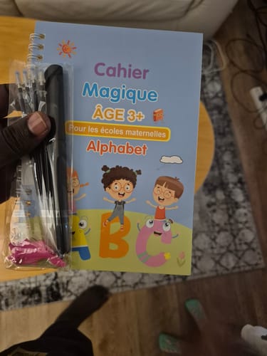 Customer photo review of Pack "Le Petit Génie" - 4 cahiers (+Cadeau Offert)