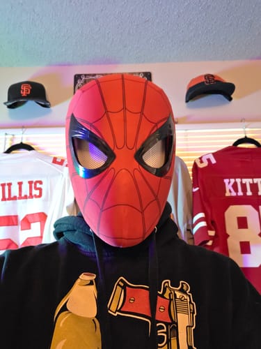 Customer photo review of The OG Spidey Gear™ - Winking Mask