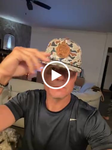 Customer video review of Custom Leather Patch 5-Panel Rope Hat - Blank Rope Hats