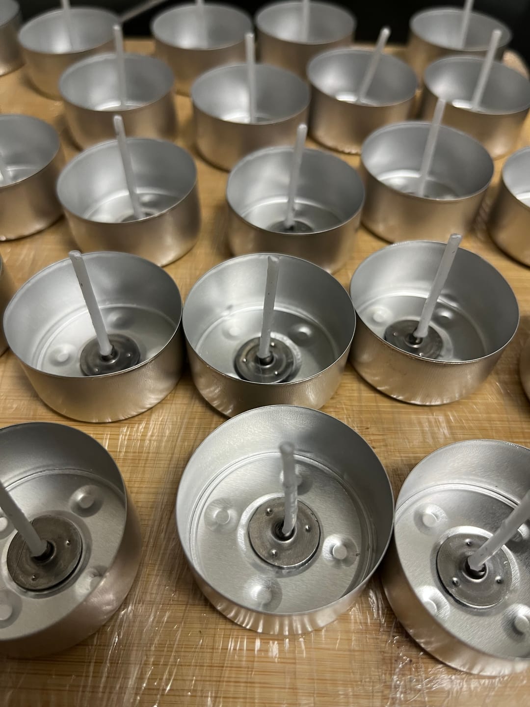 Customer photo review of ENVASES PARA VELAS DE TÉ