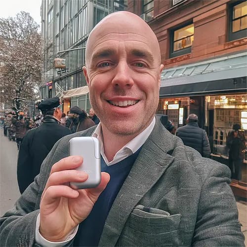 Customer photo review of HolyH₂O™ Cool+ Spray