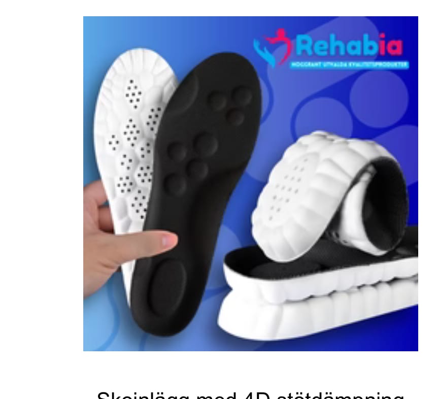 Customer photo review of Skoinlägg med 4D stötdämpning
