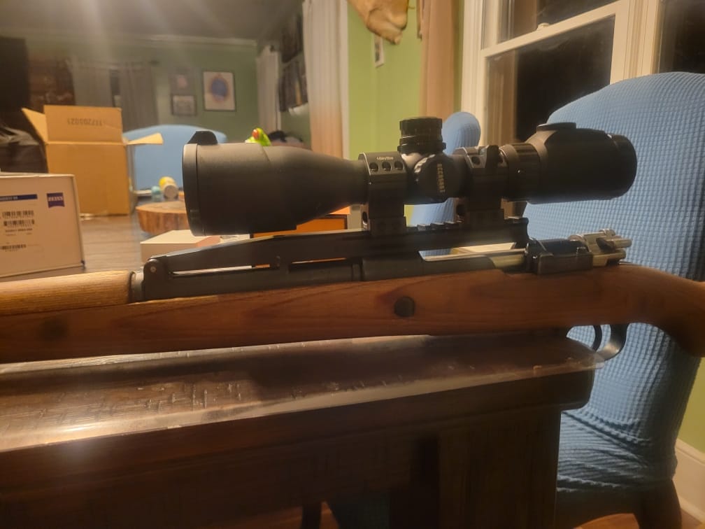 Customer photo review of Ultra Low-profile Mauser K98k NDT Scope Mount Gen 3 picatinny rail