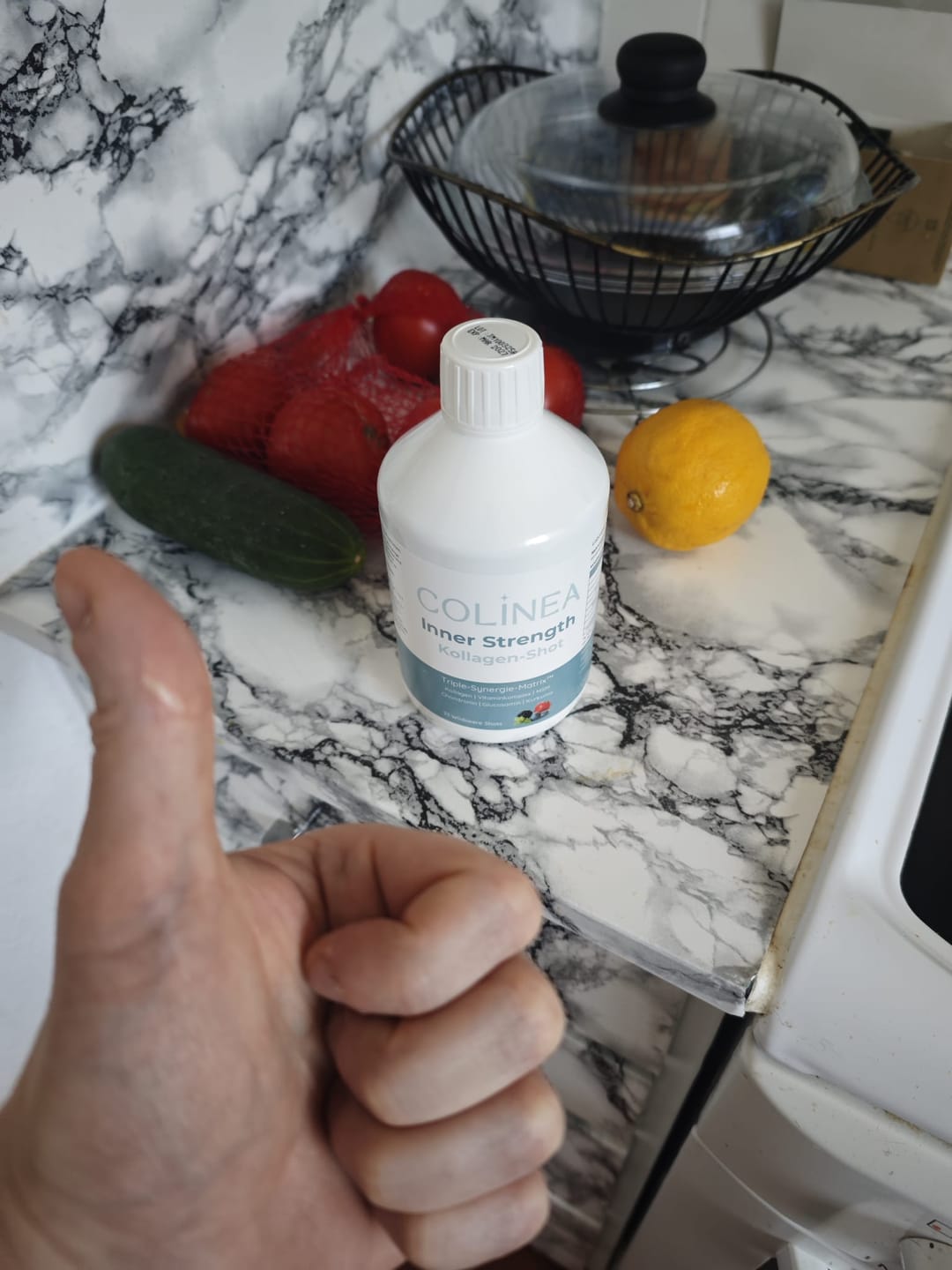 Customer photo review of Inner Strength Kollagen-Shot mit Triple-Synergie-Matrix™