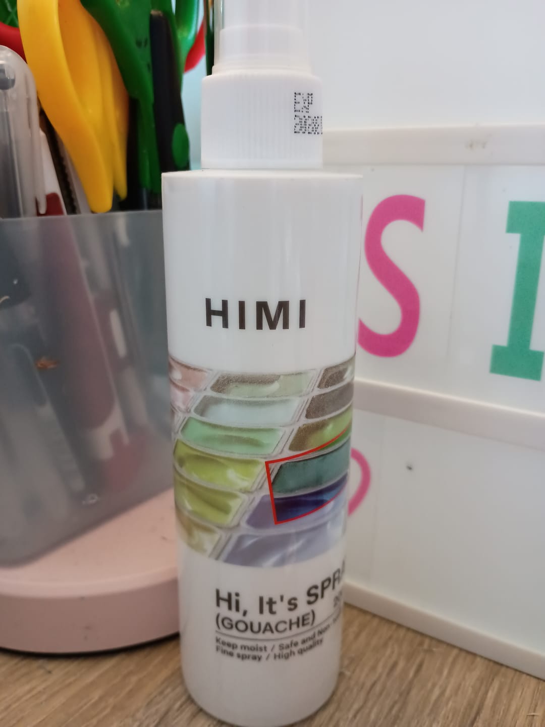 Customer photo review of Himi - Spray Protector Antihongos e Hidratador Para Gouache y Acrílicos
