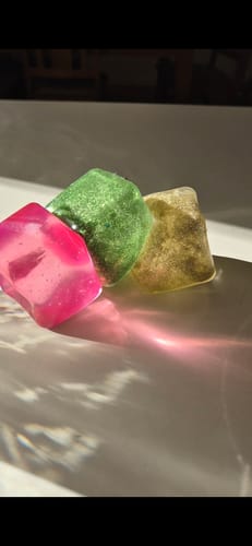 Customer photo review of 3 Pack - Sensory Jelly Cube Fidget
