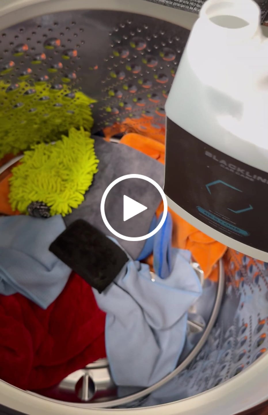 Customer video review of BLACKLINE® RESTORE MICROFIBER DETERGENT