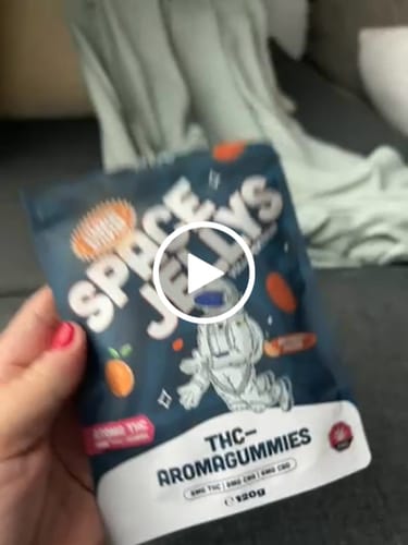 Customer video review of THC Spacejellies Vollspektrum