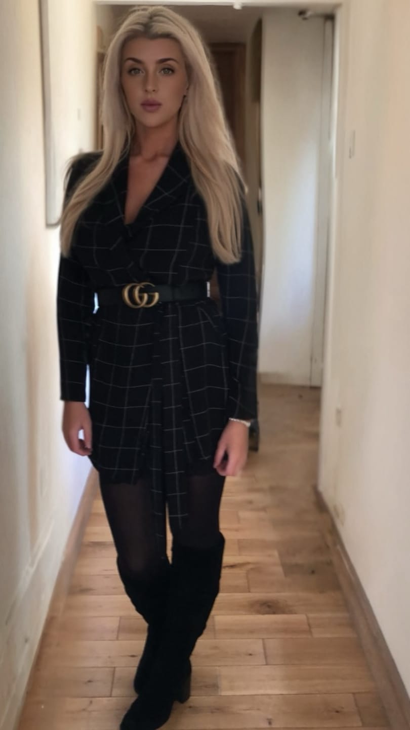 Customer photo review of Stranded 20" One Piece Flicky Clip-in Hair Extension - Colour #1001 Polar Star