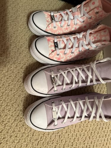Customer photo review of Converse High Lace Locks