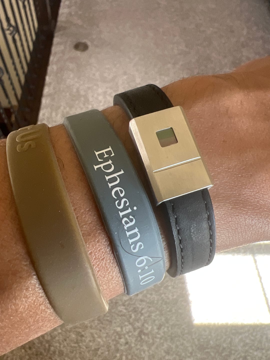 Customer photo review of Stability Bracelet