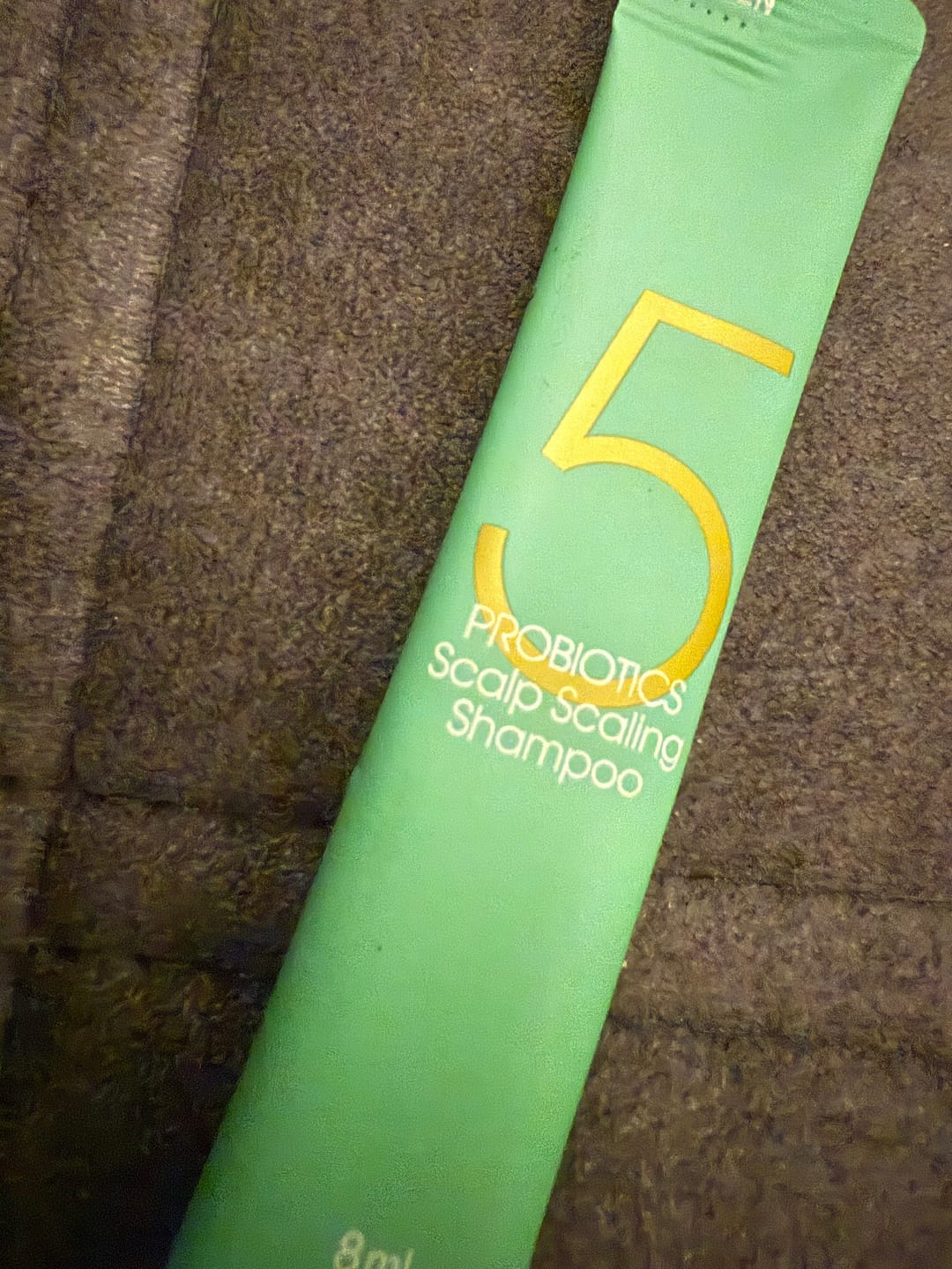 Customer photo review of Dziļi attīrošs šampūns ar probiotiķiem Masil 5 Probiotics Scalp Scaling Shampoo
