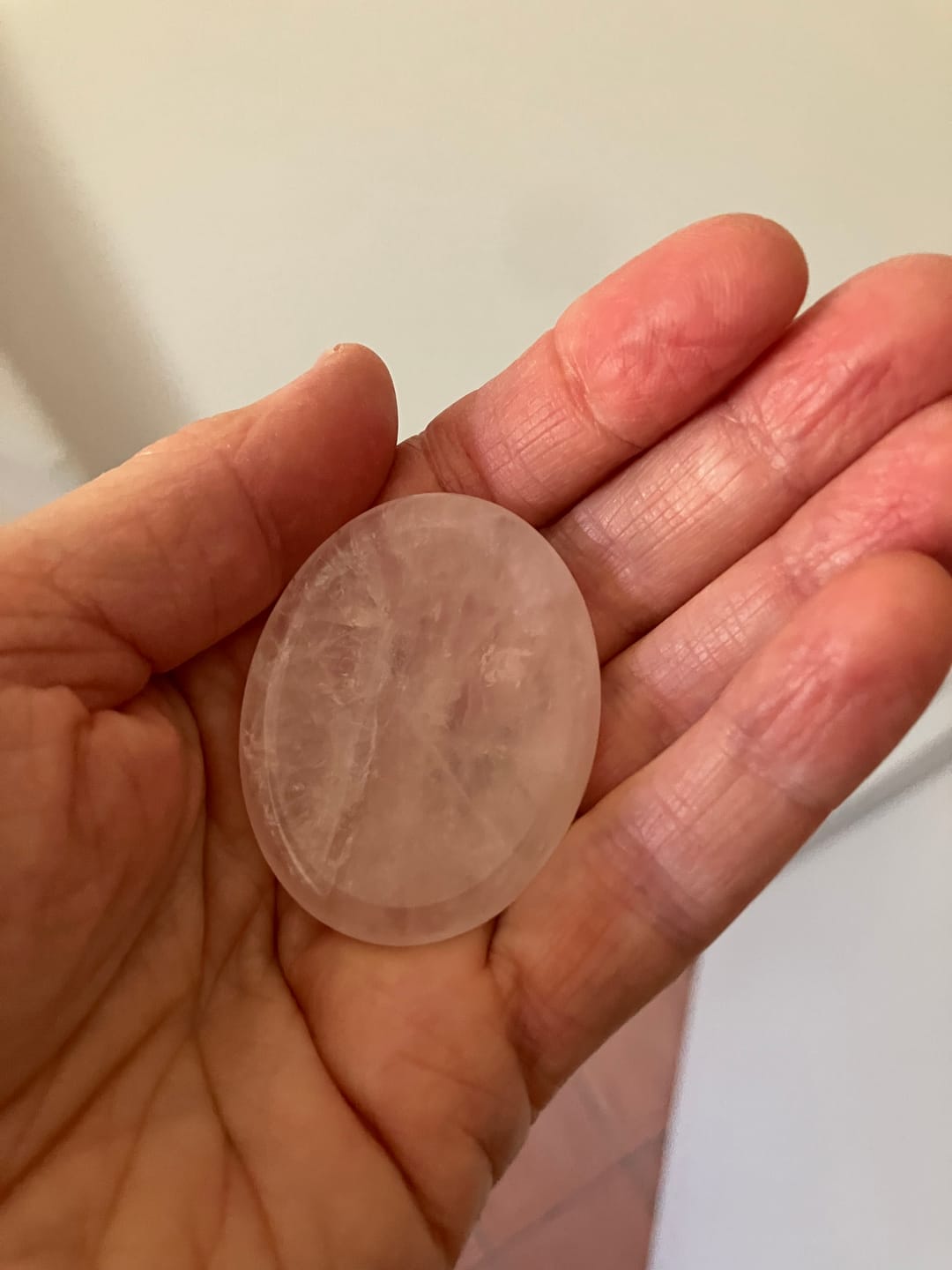 Customer photo review of Pierre anti-stress Quartz rose