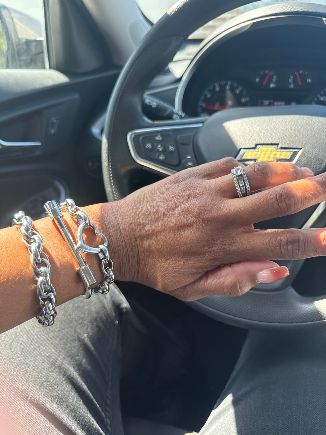 Customer photo review of Audra Bracelet Stack