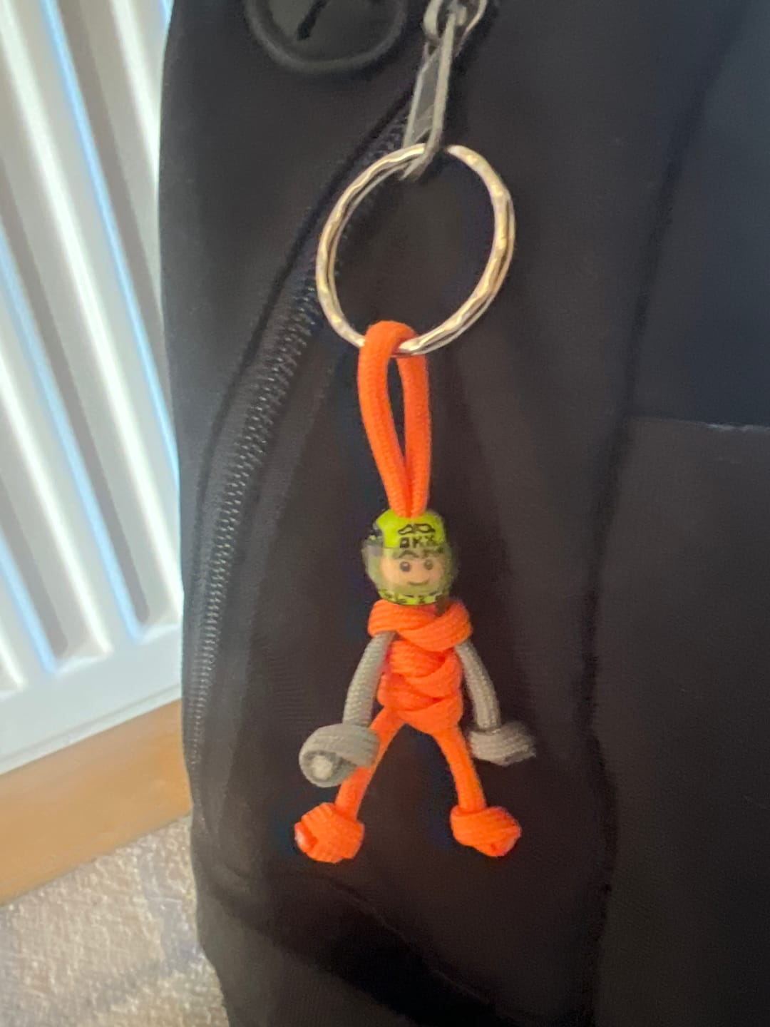 Customer photo review of Limited Edition 2025 Lando Norris Racing Paracord Buddy Keychain