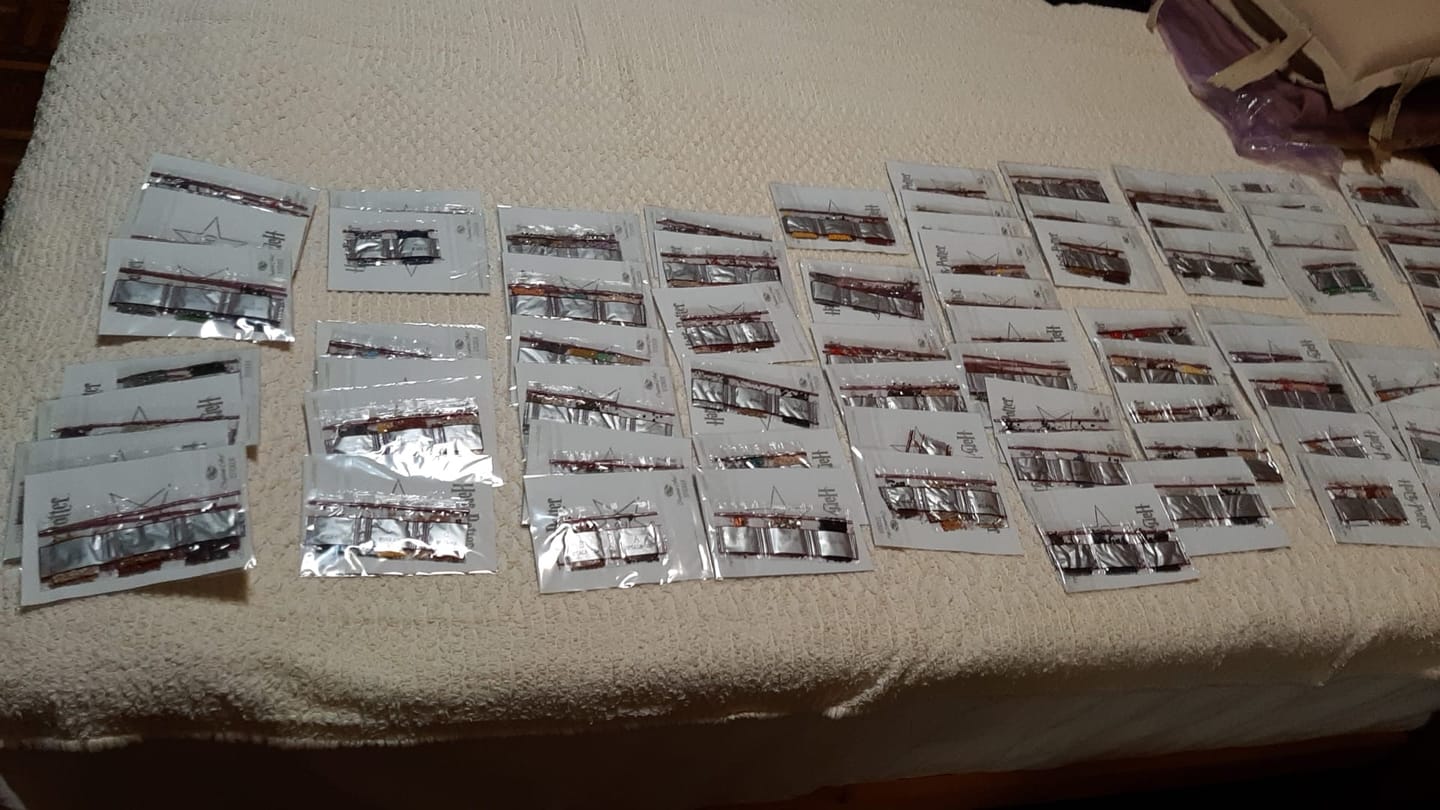 Customer photo review of Harry Potter Crystal Art Sticker Album - Starter Pack