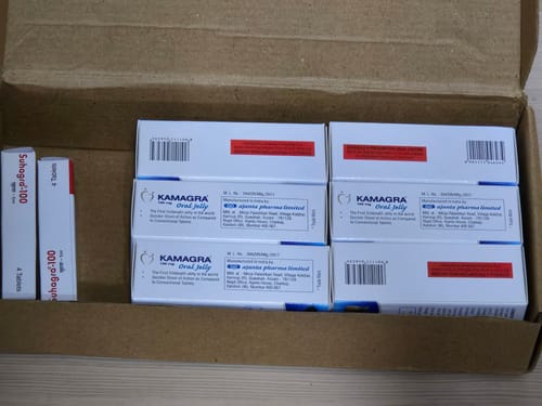 Customer photo review of [카마그라] 100mg 오럴젤리  / 비아그라 제네릭, 팔팔정 동일