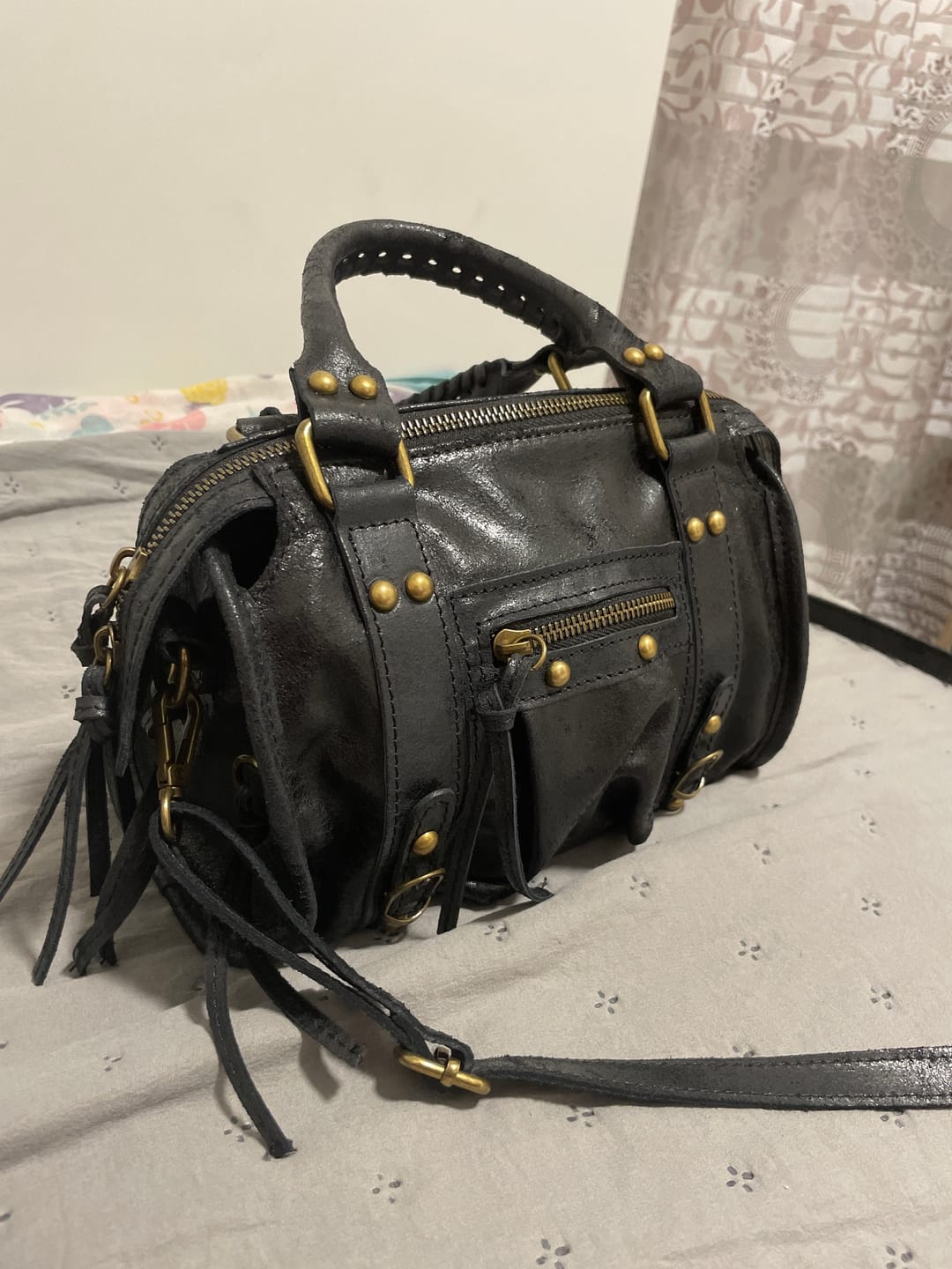 Customer photo review of Mini it girl bag black